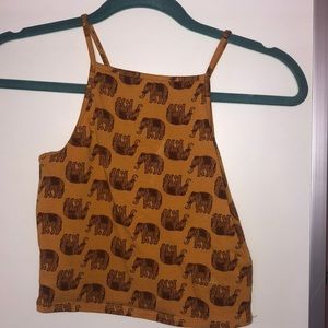 Elephant Crop Tank